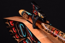 Ironwood (desert) Native American Flute, Minor, Mid A-4, #F44K (26)